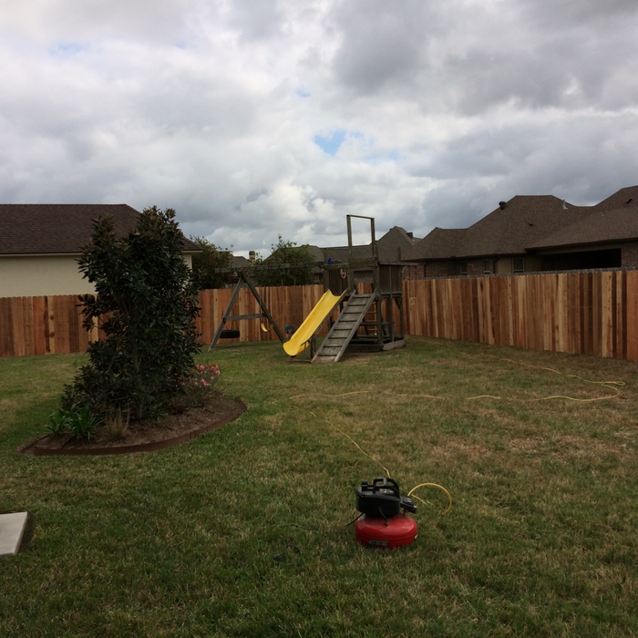 6ft cedar fence