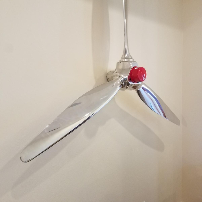 Real Cessna Propeller Hung Upon Wall