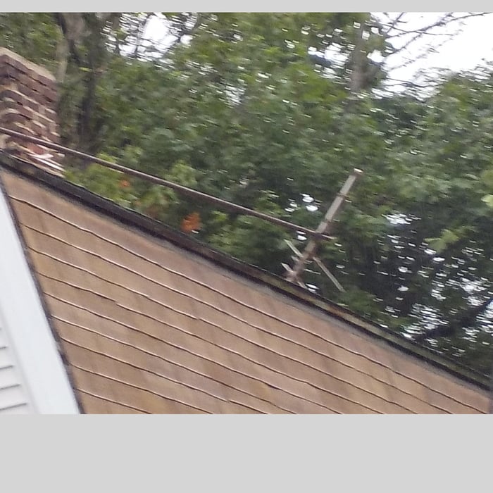 Antennae Abandoned on Roof