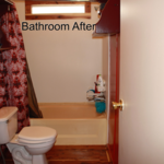 Completed bathroom