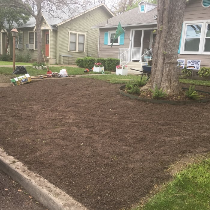 Removing Old Grass