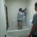 Tub-to-Shower Conversion