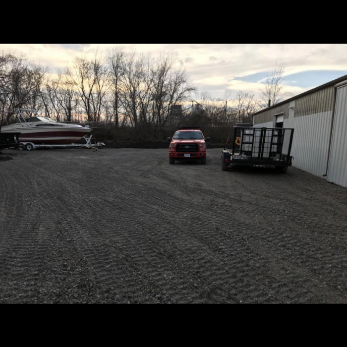 New parking area