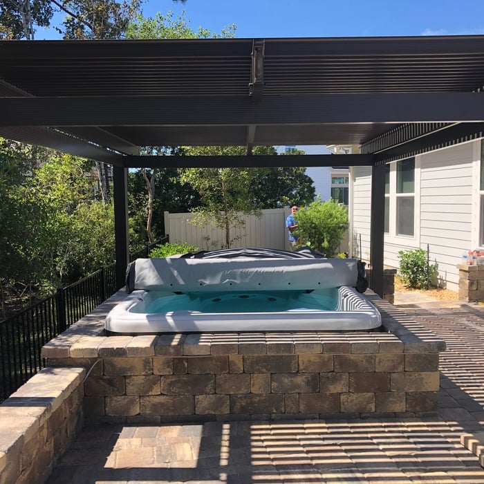 Operable Pergola Open
