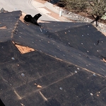 Installing the new ice and water shield protect