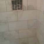 tile shower