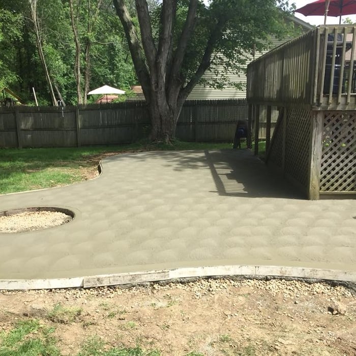 cement pattio