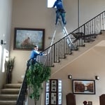 Residential window cleaning