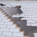 Heavy Winds Damage Roof