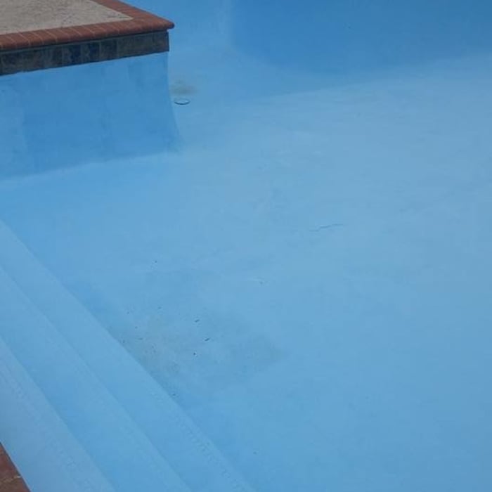 Pool painted