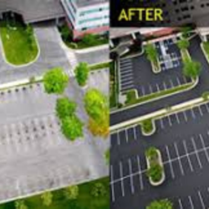 Asphalt Parking Lot