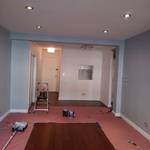 small family room prep
