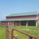 Horse barn