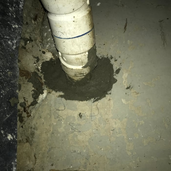 Waste line After