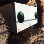 Concrete Septic Tank Installation