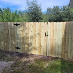 6' Stockade Privacy Fence