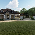 145 Ridge Drive: Front Elevation Rendering