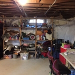 Existing Unfinished basement -Arlington/VA