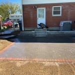Patio and Retaining Wall