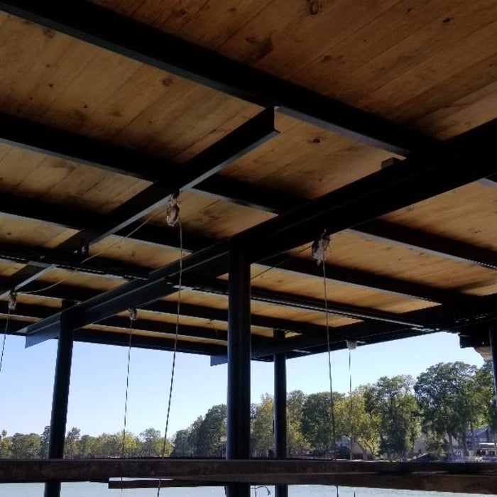 wood ceiling