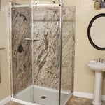 Corner Shower