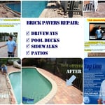 Pool Deck Paver Repair