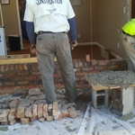 Brick wall