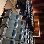 Blue Theater Seats Cleaned to Perfection