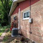 Outdoor Condenser with Fortress Installed