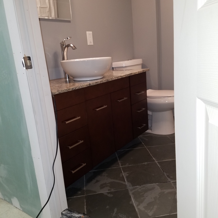 Bathroom remodel