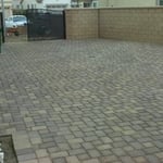RV pad and entry in pavers