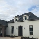 Dark Bronze 6" seamless aluminum gutters