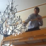 Chandelier Installation