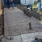 Driveway in progress