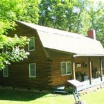 Log house in Custer SD