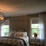Sheer drapes and shades