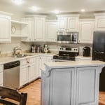 Before and After, full kitchen