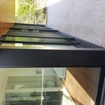 break metal cladding around Fleetwood sliders