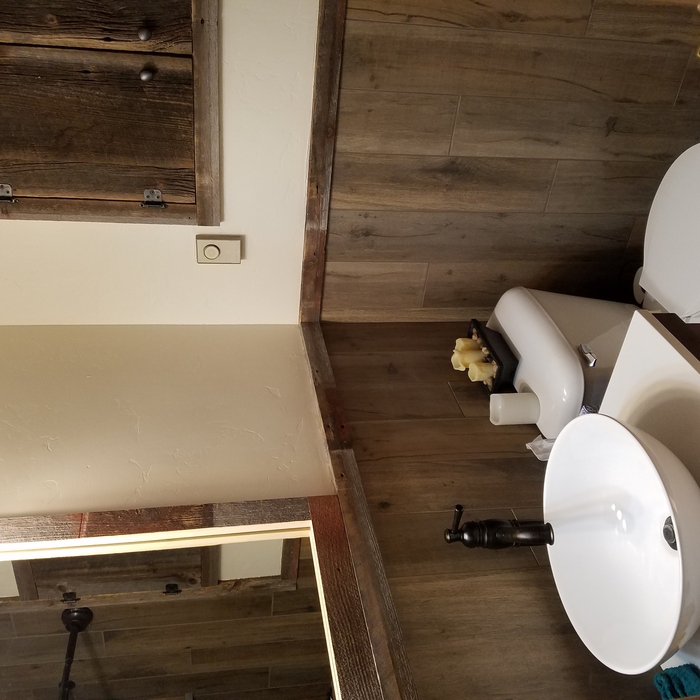 Barnwood tile