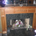 New Fireplace Mantle and Hearth