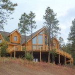 Log home in Flagstaff Ranch