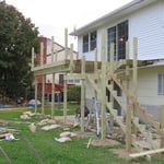 Building of New Deck