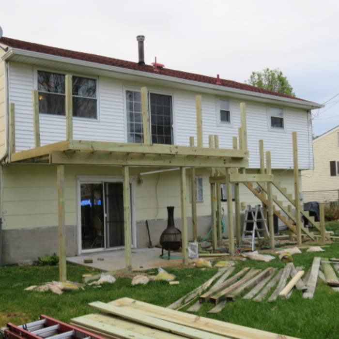 Building of New Deck