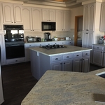 Finished Product- Two tone Kitchen