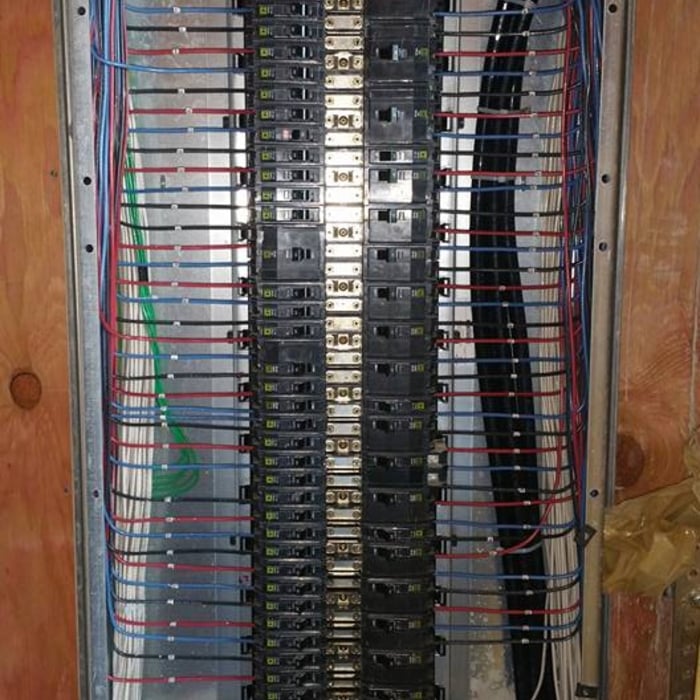 Finished Panel Cut down