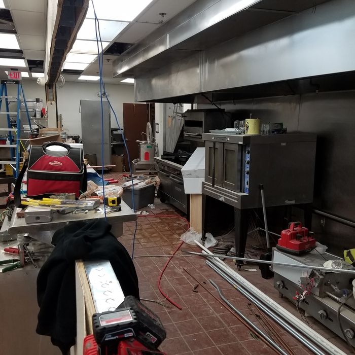 Rewiring Kitchen