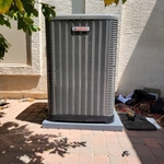 New Ground HVAC Unit