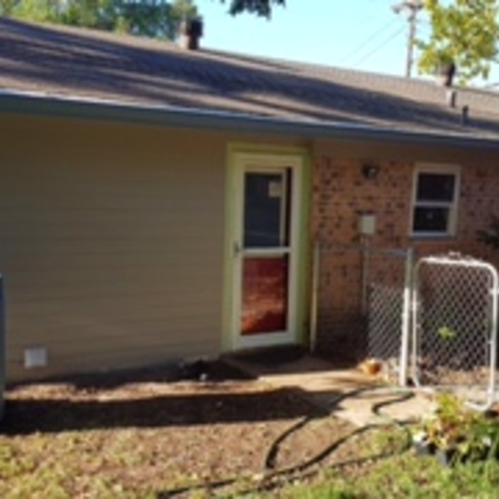 paver patio before