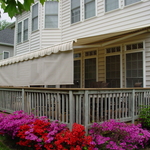 Retractable Awning with optional front screen