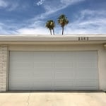 Long panel garage door